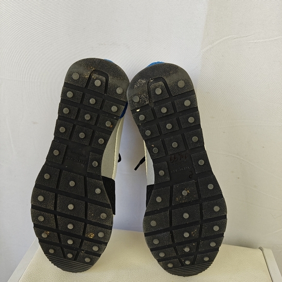 Balenciaga Multicolor Leather and Mesh Race Runner Sneakers Size 37EU 7US - Picture 12 of 13